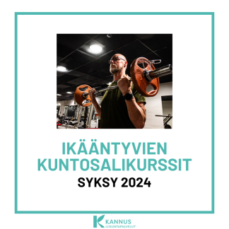 Ikääntyvien kuntosalikurssit syksy 2024 (50085)