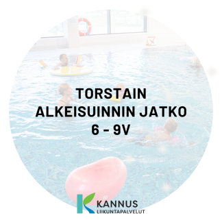 Alkeisuinnin jatko 6 - 9v. to klo 17.45 - 18.30 (60050026)