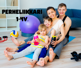 Perheliikkarii 1-4v. ke klo 17:30-18:15 (60060028)