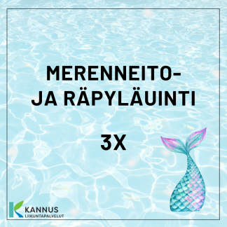 KESÄN 2025 MERENNEITO- JA RÄPYLÄUINTI, 3X (60050025)