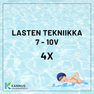 KESÄN 2025 LASTEN TEKNIIKKA 7 - 10V, 4X (500204)