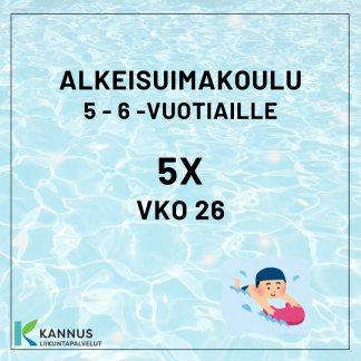 KESÄN 2025 ALKEISUIMAKOULU 5 - 6V, 5X (vko 26) (924)