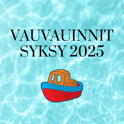 Vauvauinti, syksy 2025