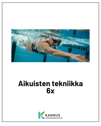 Uinnin tekniikkakurssi aikuisille 3X