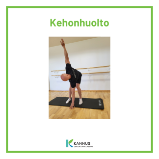 Kehonhuolto-kurssi ti klo 18 - 18.45
