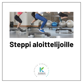 Steppi aloittelijoille torstaisin klo 19.15 - 20 - Hyvinvoiva Kannus 2 -Hanke
