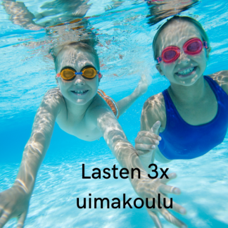Lasten uimakoulut 7-9v. 3x 8.-10.8. klo 17:30-18:30