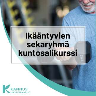 Ikääntyvien kuntosalikurssit elokuu 2024