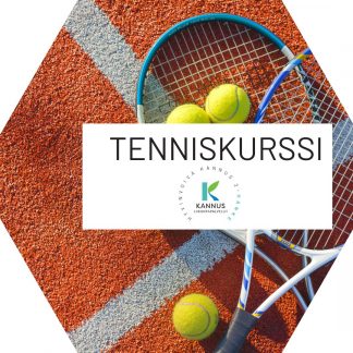 Tenniskurssi ma klo 18-19.30