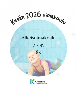 KESÄN 2026 ALKEISUIMAKOULU 7 - 9V, 8X