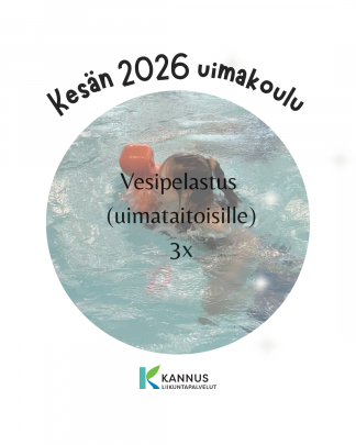 KESÄN 2026 VESIPELASTUS, 3X