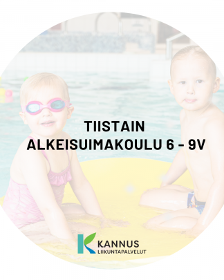 ALKEISUIMAKOULU 6 - 9v, TI KLO 17.30 (5X)