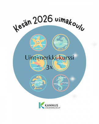 KESÄN 2026 UINTIMERKKI-KURSSI, 3X