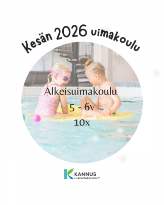 KESÄN 2026 ALKEISUIMAKOULU 5 - 6v, 10x