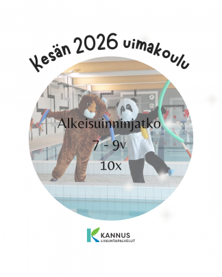 KESÄN 2026 ALKEISUINNINJATKO 7 - 9V, 10X