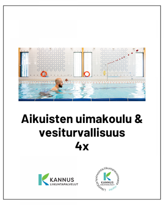 Aikuisten uimakoulu & vesiturvallisuus kurssi (hanke)